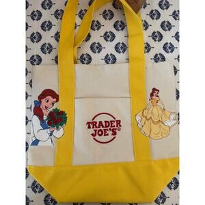 Disney Belle Rose Double Sided Custom Made Trader Joes Mini Tote